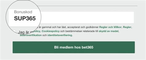 bet365 bonuskod 2022.